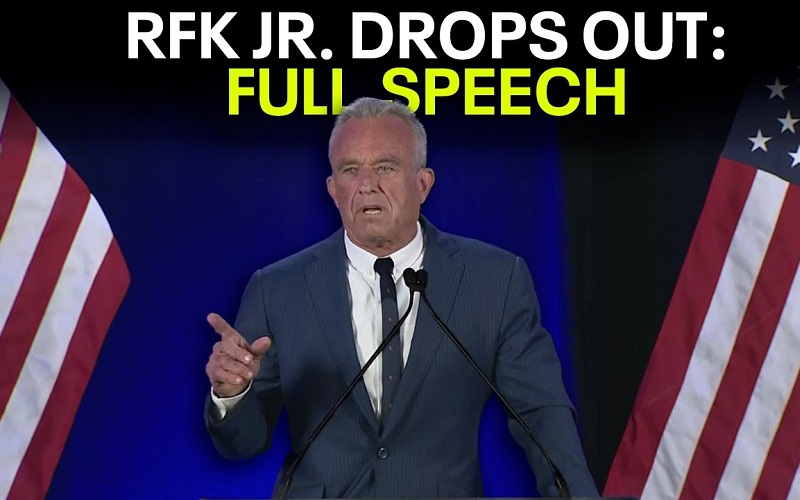 RFK Jr. drops out, endorses Trump: FULL SPEECH