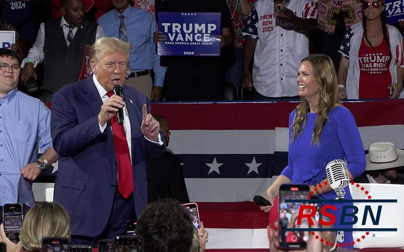 FULL SPEECH: President Trump Hosts a Town Hall with Gov. Sarah Sanders in Flint, MI