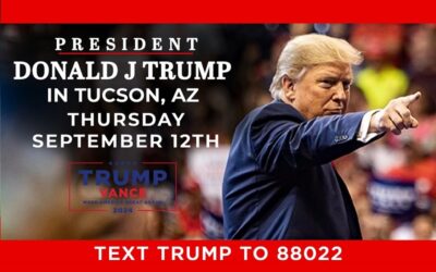 President Trump in Tucson, AZ