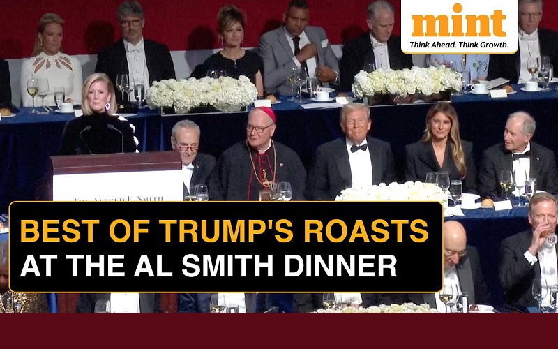 Trump Roasts EVERYONE At Al Smith Dinner, Leaves Room In Splits | Best 10 Minutes | US Election 2024