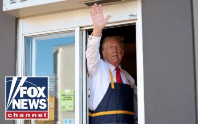 Liberal media has meltdown over Trump’s ‘first day’ working at McDonald’s